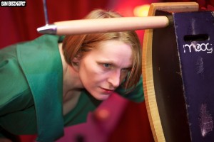 Sarah Angliss - theremin player