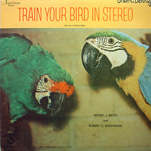 Record cover: train your bird in stereo