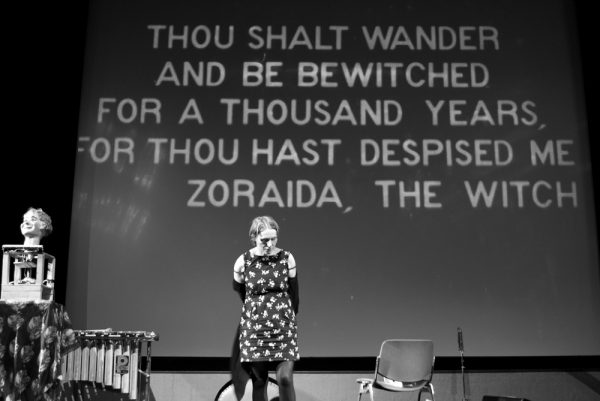 Rehearsaing for Gothic (photo Gaynor Perry)