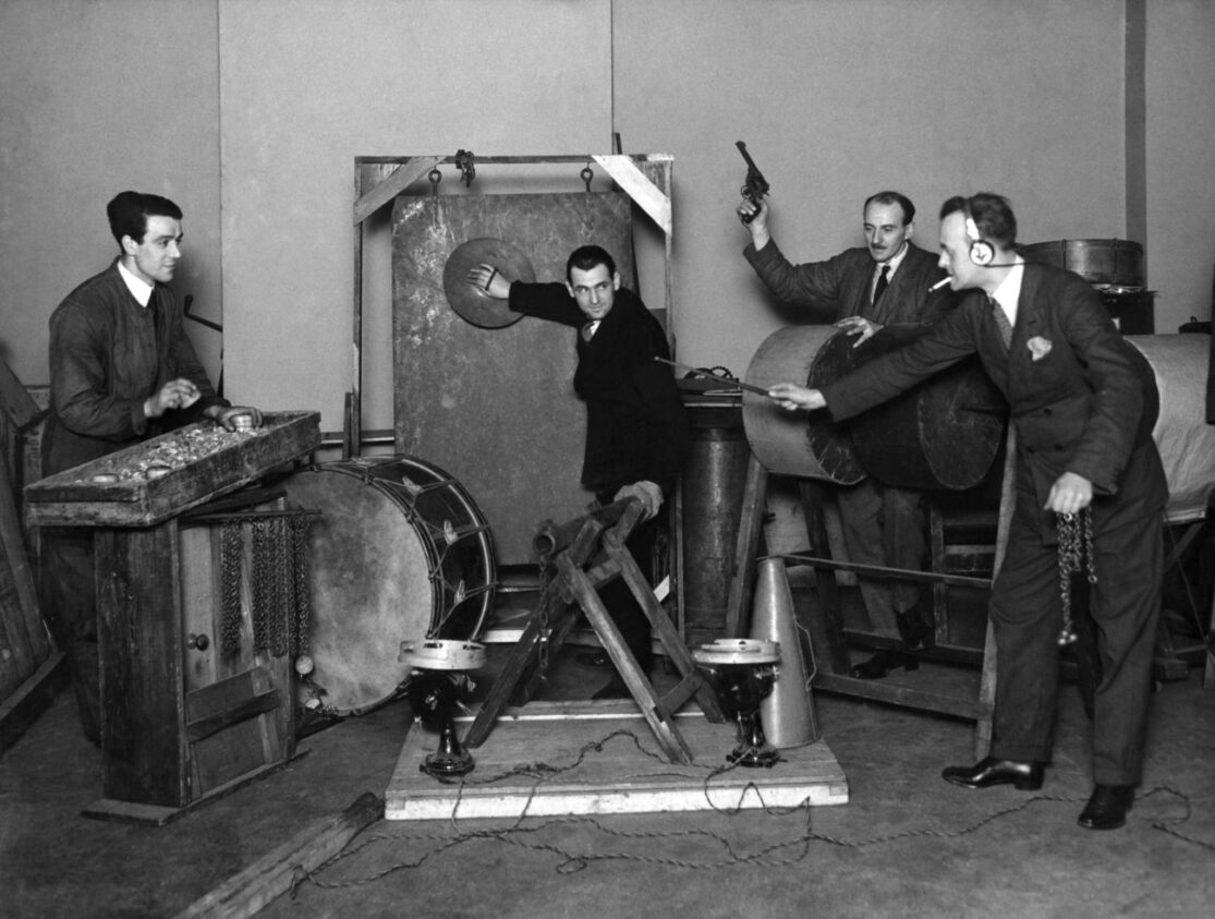 BBC early sound effects department